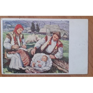 The Hutsul family of Ora Pokorny.