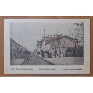 Łódź. Gare de la ligne Fabr.-Łódź.
