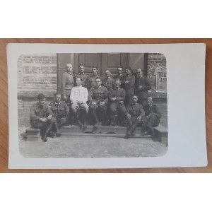 Kraśnik. Un gruppo di soldati, settembre 1925