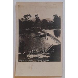 Węgierska Górka. Baignade dans l'eau salée