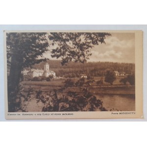 Sainte-Catherine. Le couvent au pied de la Łysica, vu du côté ouest.