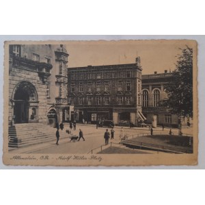 Olsztyn. Allenstein. Adolf Hitler Platz