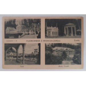 Greetings from Iwonicz-Zdrój (four views)