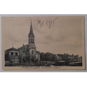 Grajewo. (Auf dem Marktplatz in Grajewo)