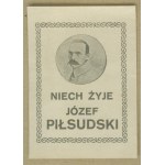 11 Fundraising stamp — Long live Józef Piłsudski, color print,