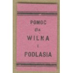 11 Fundraising stamp — Aid for Vilnius and Podlasie, red-and-black print,