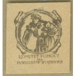 11 Fundraising Stamp — Committee for Aid to War Disabled, black-and-white print,