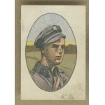 13 Fundraising Stamp — "Legionnaire," for Polish Soldiers, June 9, 1919, color print,