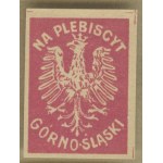 13 Fundraising stamp—For the Upper Silesian Plebiscite, red-and-white print,