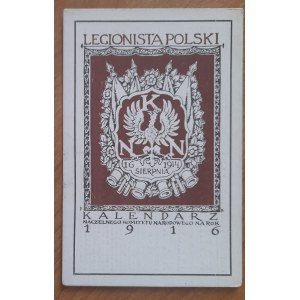 NKN Legionista Polski Kalendarz 1916