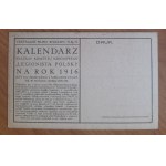 NKN Legionista Polski Kalendarz 1916