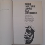 Histoire et culture des peuples d'Asie centrale