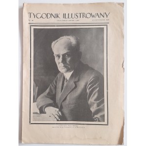 Tygodnik ilustrowany nr 48 z dn. 28 listopada 1925 z artykułem poświęconym Stefanowi Żeromskiemu zmarłemu 20 listopada 1925 roku