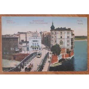 Poznań. Le pont de Chwaliszewski.