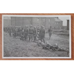 Gliwice. Übungen deutscher Soldaten