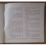 Programm des 21. Festivals der Soldatenlieder in Kołobrzeg 1987. Zahlreiche Autogramme