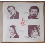 Programm des 21. Festivals der Soldatenlieder in Kołobrzeg 1987. Zahlreiche Autogramme