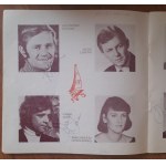 Programm des 21. Festivals der Soldatenlieder in Kołobrzeg 1987. Zahlreiche Autogramme