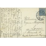 14 HUCULSZCZYZNA - Czarnohora, Wodospad Bystrca w dolinie Gadżyny Nr 172, Fot. L. i M. Heller, Nakł. Aba Heller, Księg. w Nadwórnej, druk sepia, 1928,
