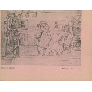 15 HUCULSZCZYZNA - PARASKI, Mal. Romuald Zerych, Nakł. Osiedle Art. Plastyków, Warszawa ok. 1930, druk czb.,