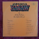 Hagaw & Andrzej Rosiewicz Association, Polskie Nagrania SX 1244