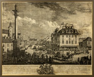 Bernardo Bellotto (Canaletto), Varšuvos vaizdas, 1771
