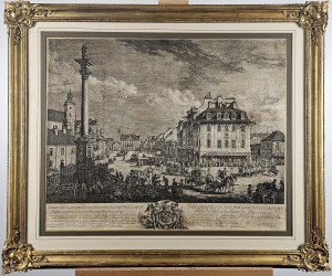 Bernardo Bellotto (Canaletto), Varšuvos vaizdas, 1771