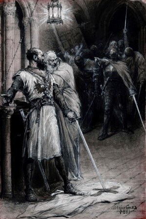 Michał Elwiro Andriolli, Konrado Valenrodo mirtis