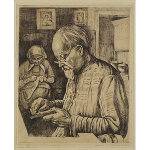 Zofia Dembowska Römerowa, Šimanskas, falegname del maniero di Tytuvėnai, e sua moglie