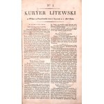 Kuryer Litewski, 78 items, with accessories, 1828