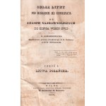 Józef Jaroszewicz, Description of Lithuania, 3 volumes, 1844-1845