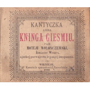 Kantičkos M. Valantia, 1862