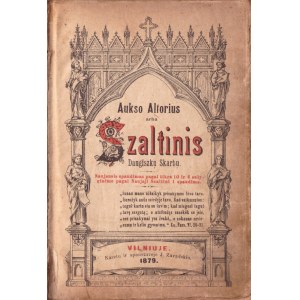 The most popular Lithuanian prayer book, 1879