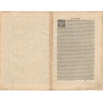 Georg Braun, Plan of Vilnius, 1583