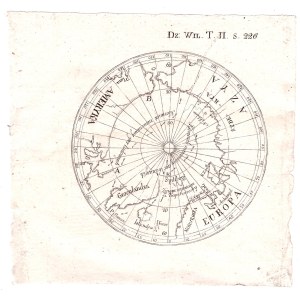 The North Pole by J. Lelevel, 1820