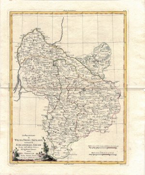 Antonio Zatta, LDK žemėlapis, 1781