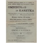 Omnibus Marijampolė-Kaunas, 1920