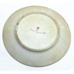 Decorative plate "Napoleon I and the Queen of Prussia in Tilze"