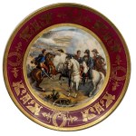 Decorative plate "Battle of Heilsberg"
