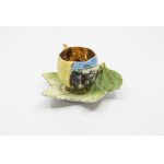 Mug and saucer "Wilna. Ostra Brahma"