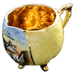 Mug and saucer "Wilna. Ostra Brahma"