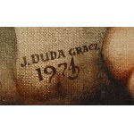 Jerzy Duda-Gracz (1941 Częstochowa - 2004 Łagów), Portret Janosza Pataki, 1974