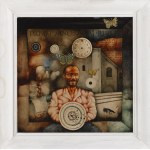 Jerzy Duda-Gracz (1941 Częstochowa - 2004 Łagów), Portret Janosza Pataki, 1974