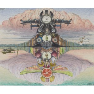 Jacek Yerka (b. 1952, Torun), Tangerine Dream, 2009