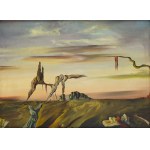 Henryk Kozakiewicz (1936 - 1985 ), Pejzaż surrealistyczny