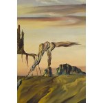 Henryk Kozakiewicz (1936 - 1985 ), Surrealistic Landscape