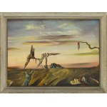 Henryk Kozakiewicz (1936 - 1985 ), Surrealistic Landscape