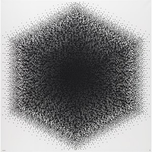 Ryszard Rabsztyn (b. 1984, Olkusz), Cube 10 am (a. Morse, counter clockwise), 2025