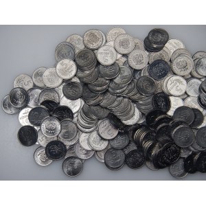 PRL - 219 sztuk monet 1 i 5 groszy (1949-1972) - mennicze