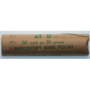 PRL - Rulon bankowy 50 x 10 groszy 1979